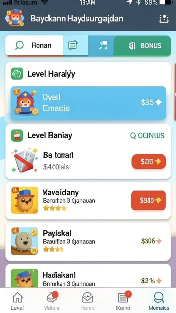 Level baru yang menantang membuat pemain tidak mudah bosan.