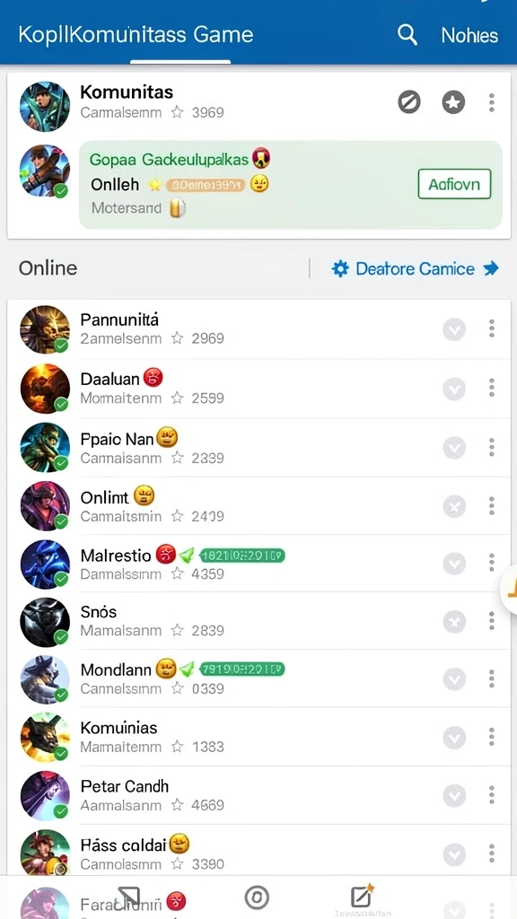 Tampilan awal permainan yang menarik.