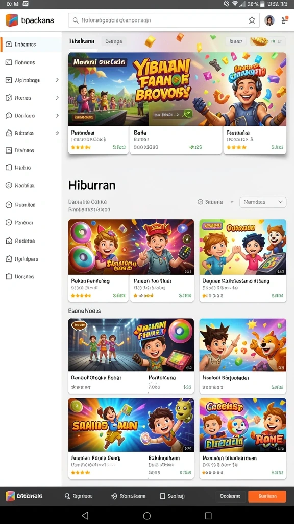 Tangkapan layar dari misi harian yang menyenangkan.