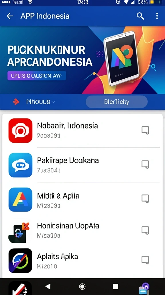 Tampilan awal permainan yang menarik.