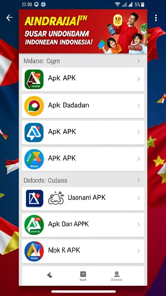 Tampilan karakter yang beragam dan detail.