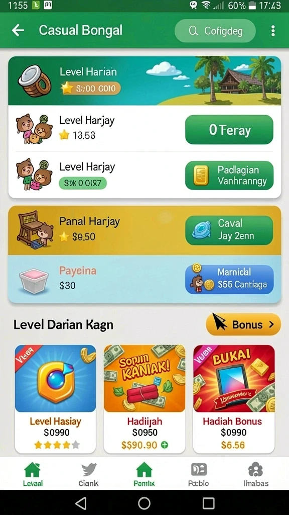 Banyak pilihan permainan slot dengan tema beragam.