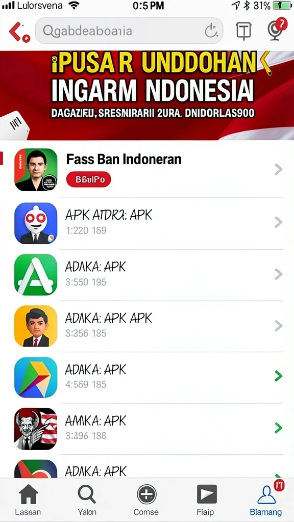 Tampilan awal yang menawan dan informatif.