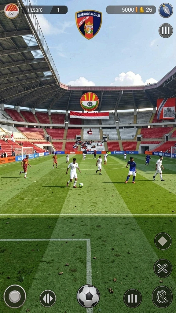 Screenshot menampilkan level pertama game dengan grafis yang menawan.