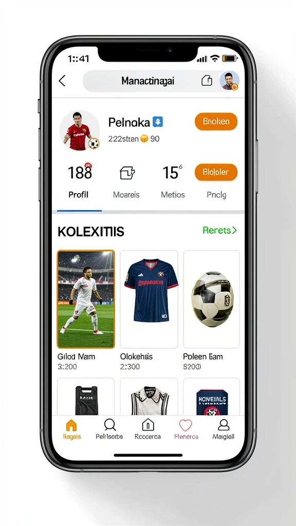 Tampilan antarmuka yang menarik dan user-friendly.