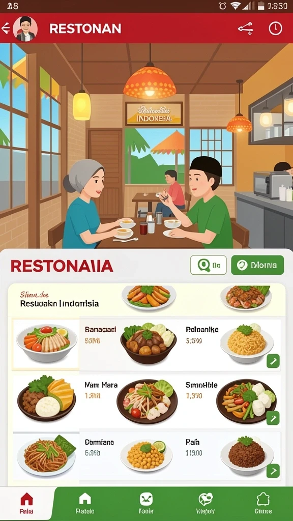 Tampilan antarmuka yang menarik dan intuitif.