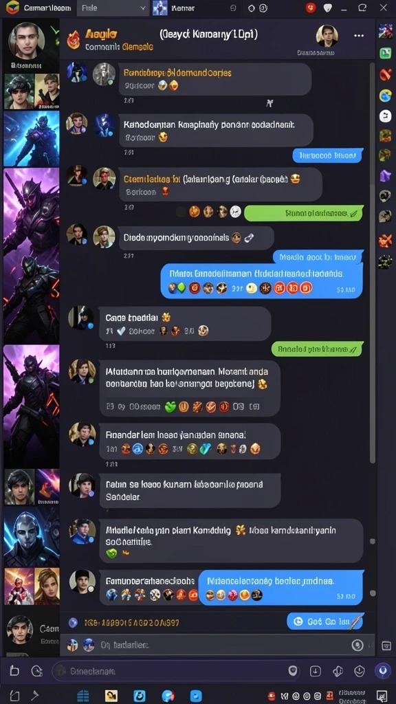 Screenshot menunjukkan mode multiplayer yang seru.