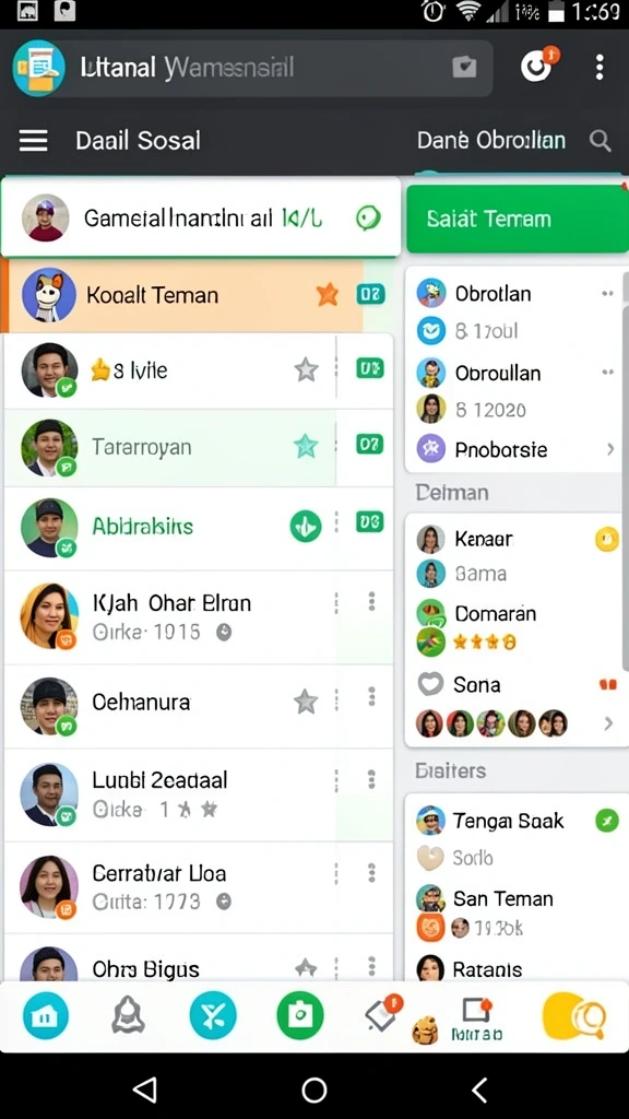 Tampilan antarmuka yang sederhana dan mudah digunakan.