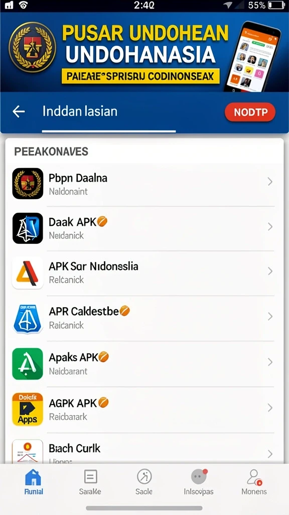 Screenshot 1: Menampilkan pemandangan indah dalam permainan.