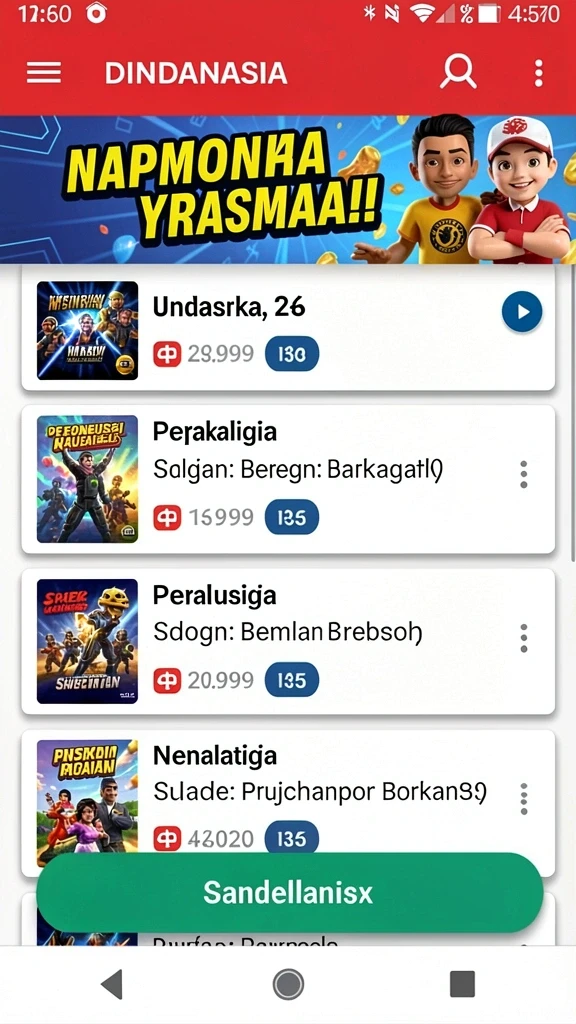 Screenshot 2: Karakter utama dalam aksi pertempuran.