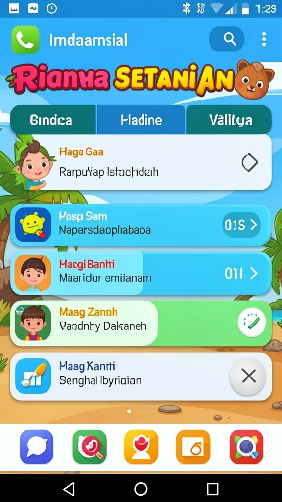Bermain bersama teman dalam mode multiplayer.