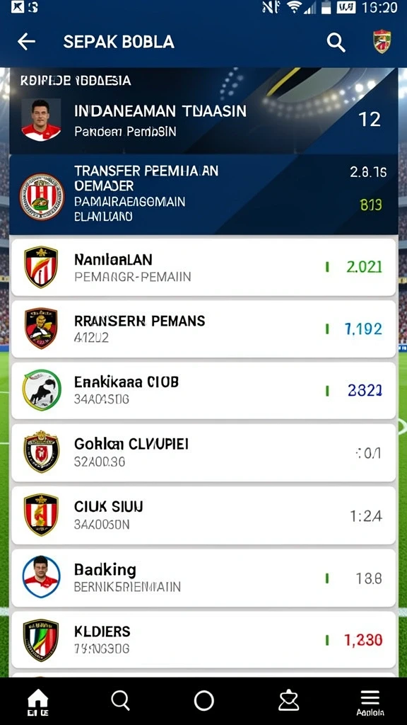 Tampilan antarmuka yang intuitif dan menarik.