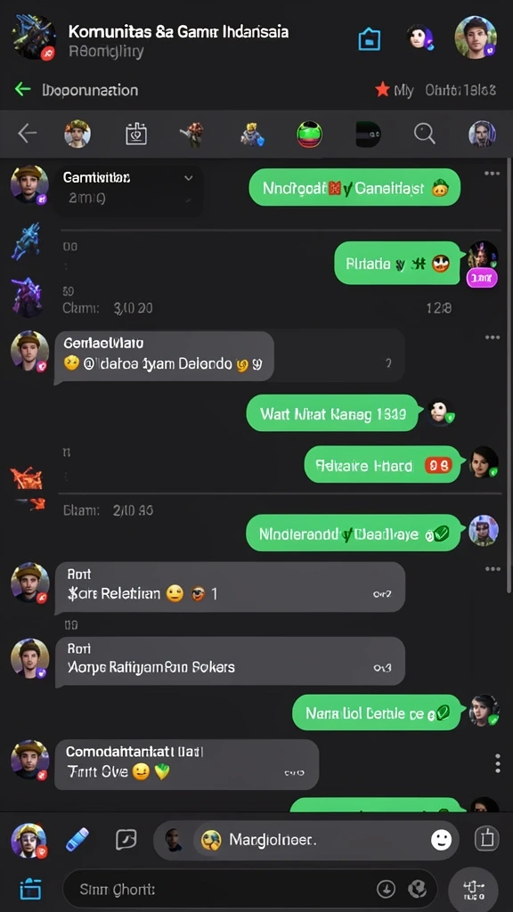 Momen seru saat menyelesaikan level.