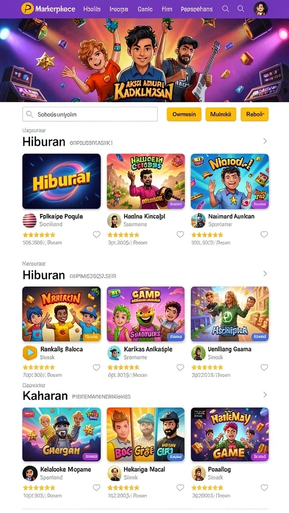 Level dengan tantangan yang menakjubkan.