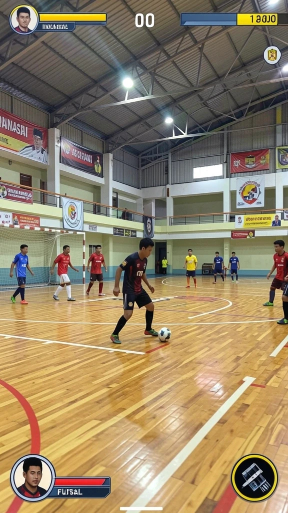 Screenshot interaksi multiplayer antar pemain di GACOR668.