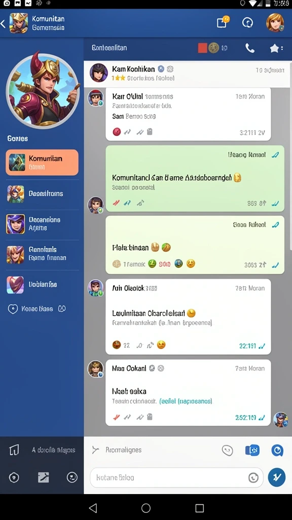 Fitur multiplayer memungkinkan permainan seru dengan teman.