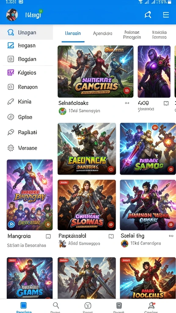Tampilan antarmuka yang menarik dan user-friendly.
