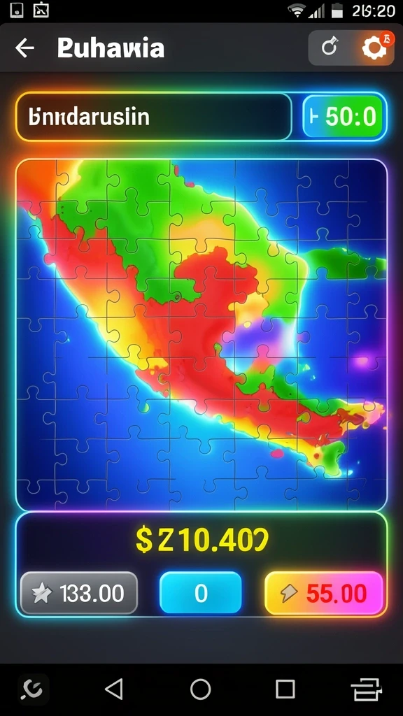 Level menantang dengan pemandangan yang memukau.