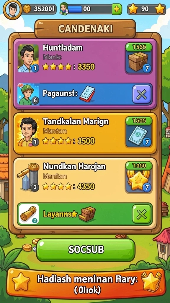 Tampilan antarmuka yang mudah digunakan.