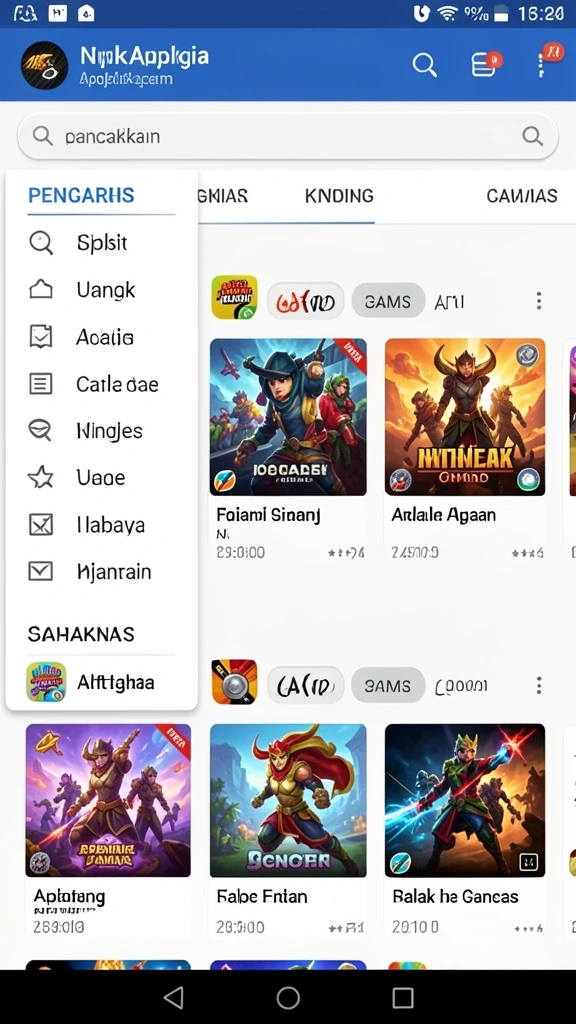 Fitur tantangan harian yang seru dan menguntungkan.