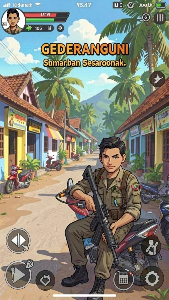Mode multiplayer yang menegangkan dan menyenangkan.
