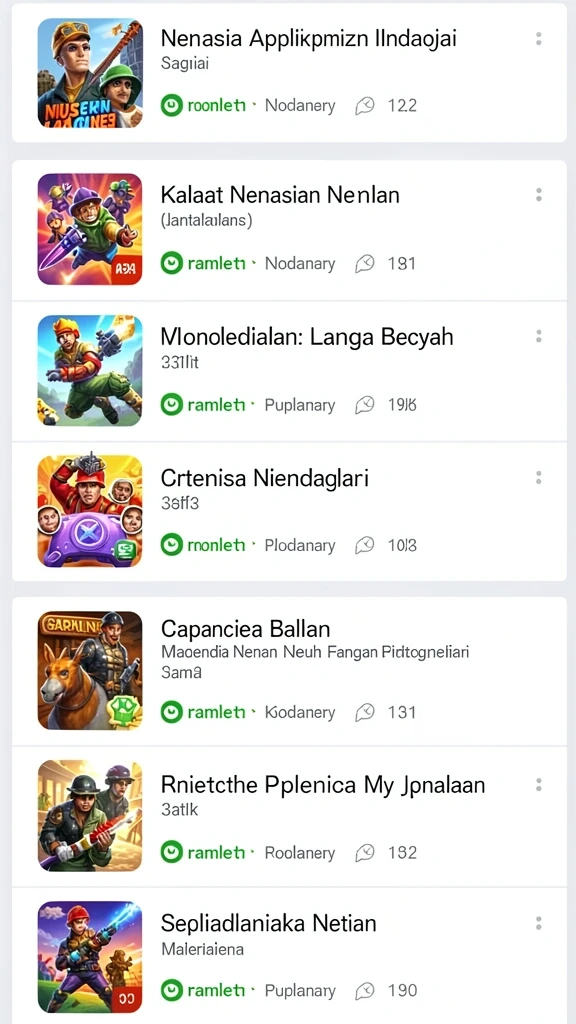 Tampilan antarmuka pengguna yang menarik.