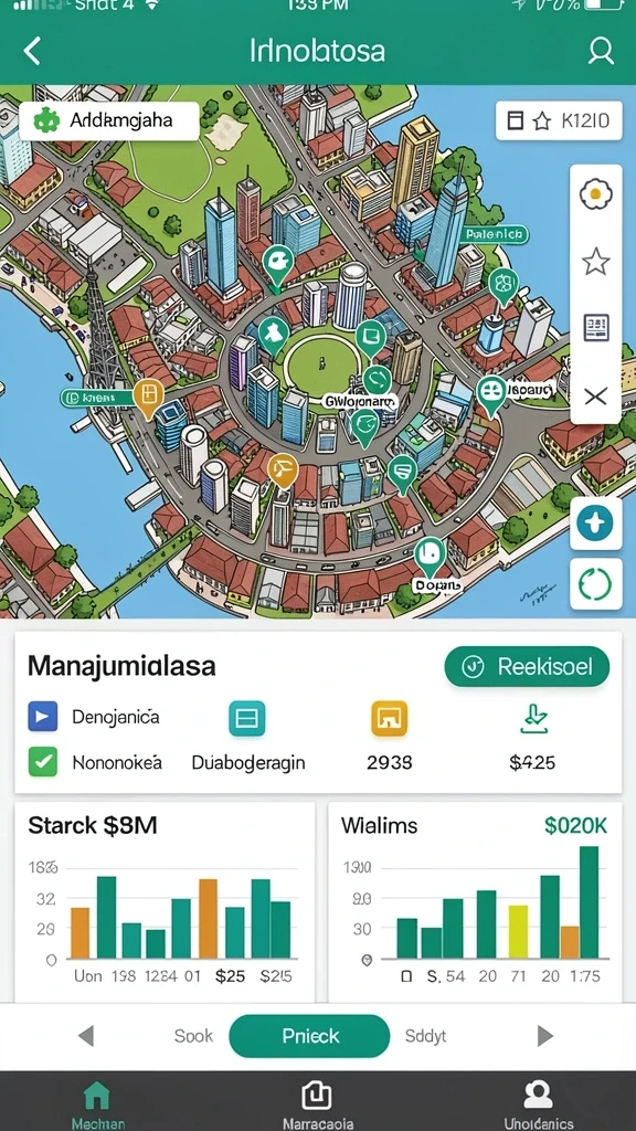 Tampilan awal yang menarik dan intuitif.