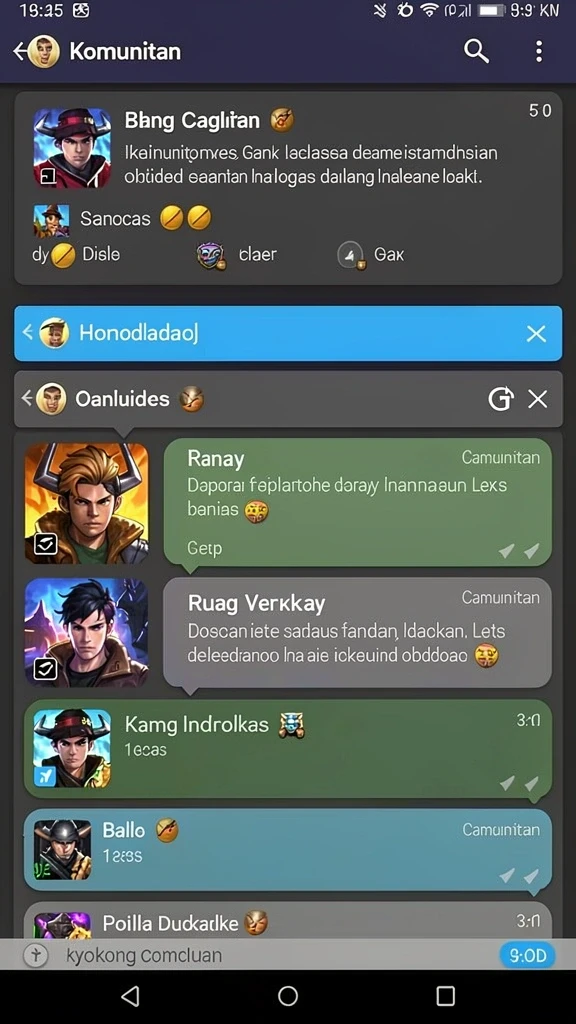 Berbagai karakter unik untuk dipilih dan dimainkan.