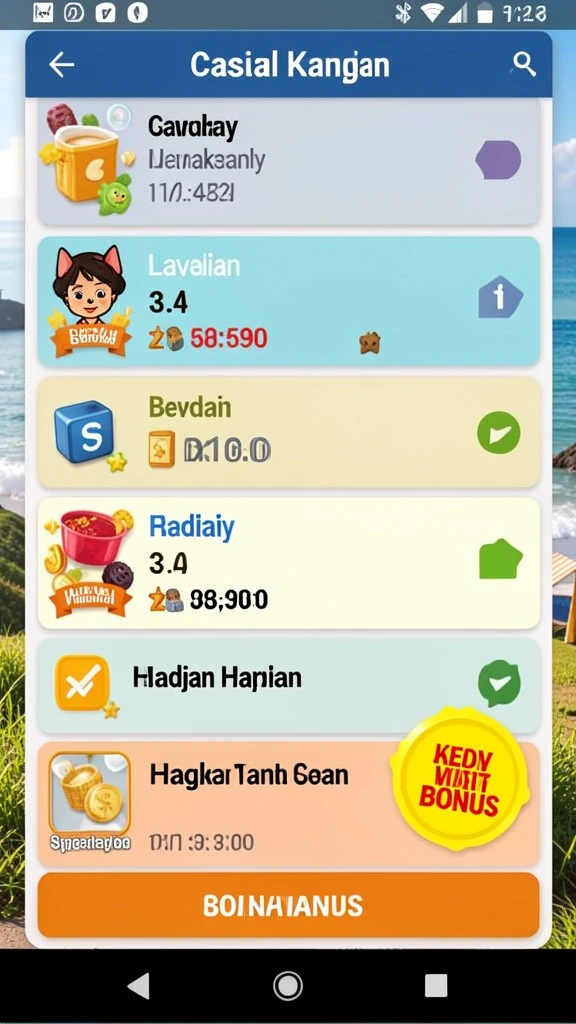 Tampilan antarmuka yang menarik dan intuitif.