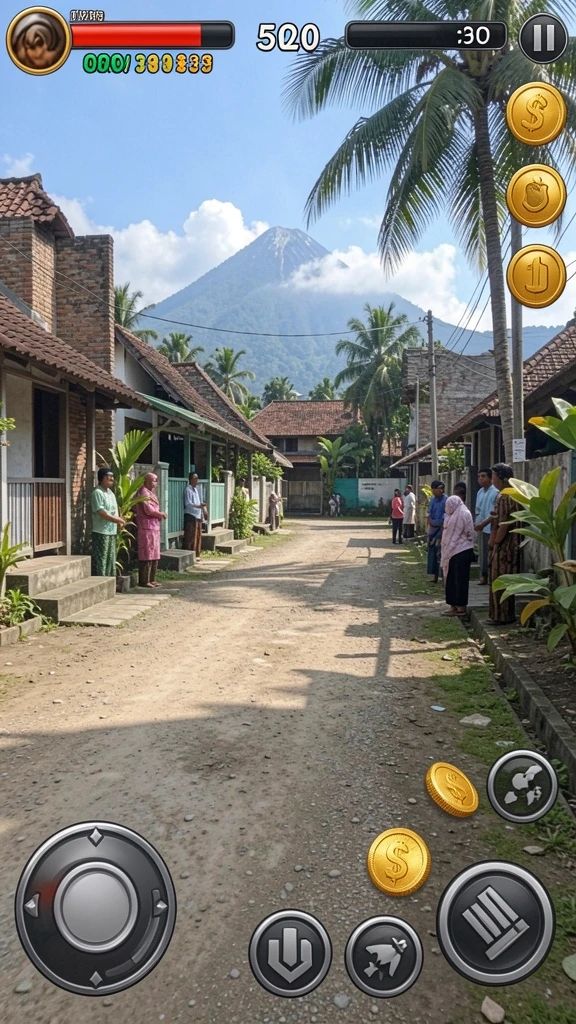 Screenshot menampilkan layar permainan dengan simbol slot yang menarik.