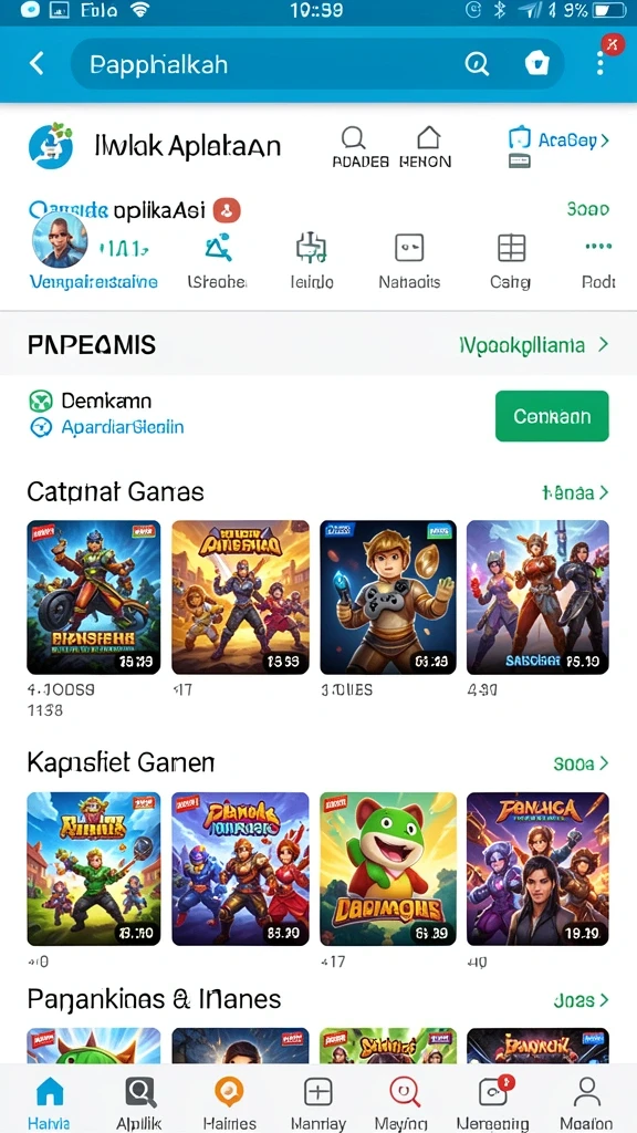Screenshot aplikasi KEREN77 menunjukkan level yang penuh warna dan menantang.