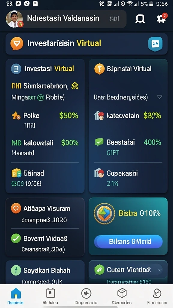 Tampilan antarmuka yang user-friendly.