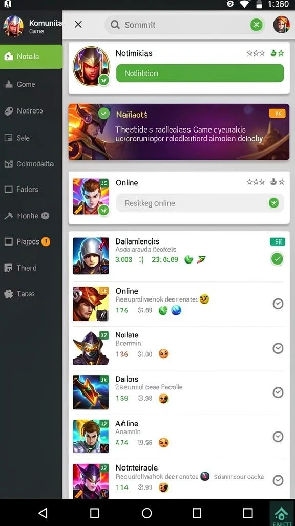 Tangkapan layar gameplay yang mendebarkan.