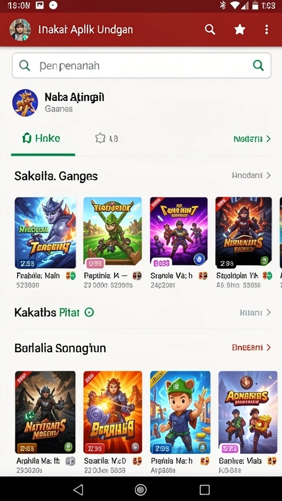 Grafis menawan yang membuat permainan semakin seru.