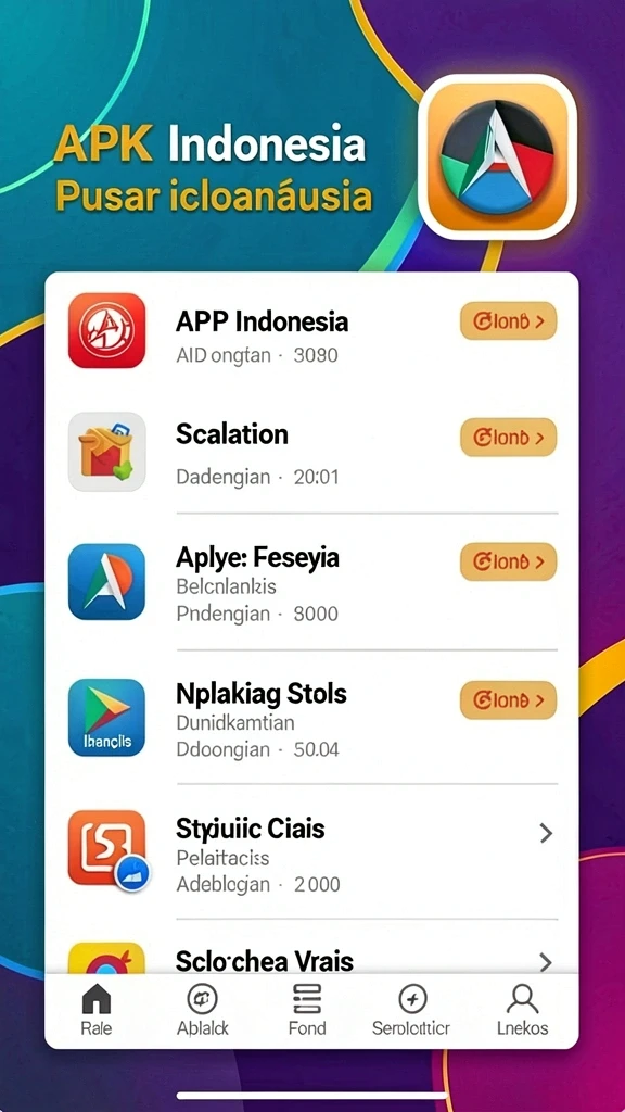 Ilustrasi gameplay seru dengan karakter yang beragam.