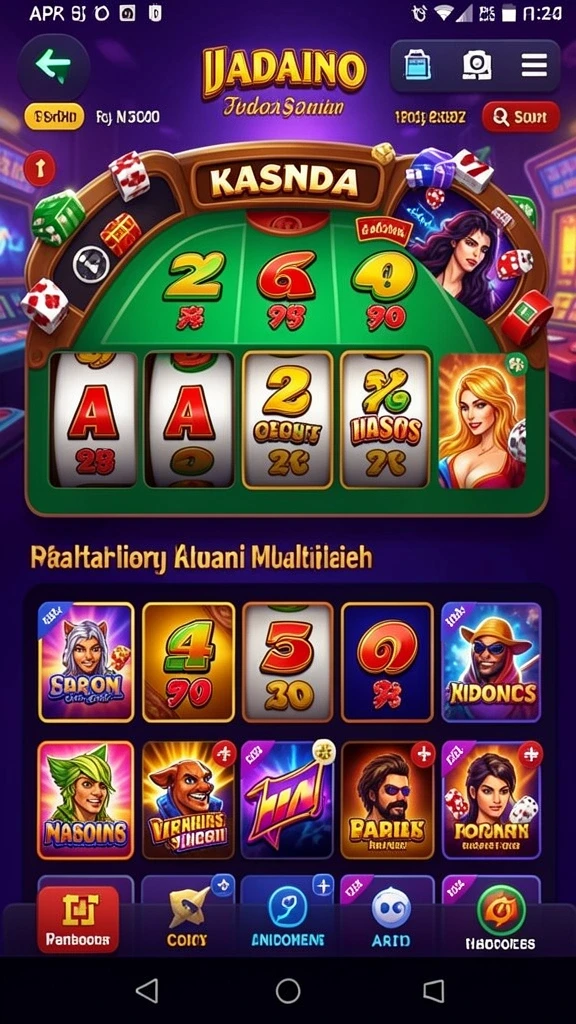 Wajah karakter unik dalam petualangan game.