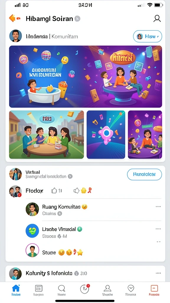 Tampilan level baru yang penuh tantangan.