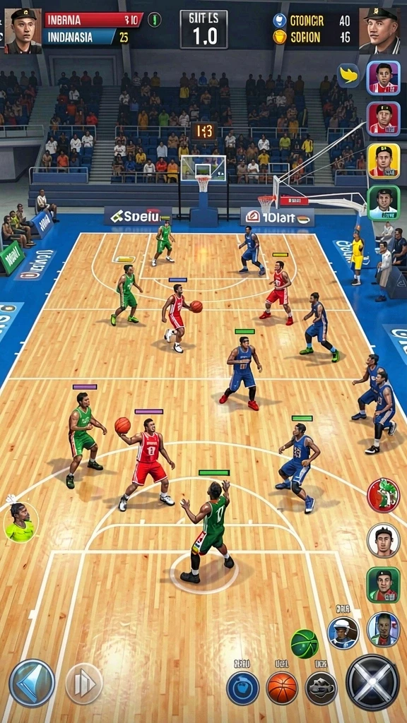 Visual yang memukau saat menjelajahi dunia game.