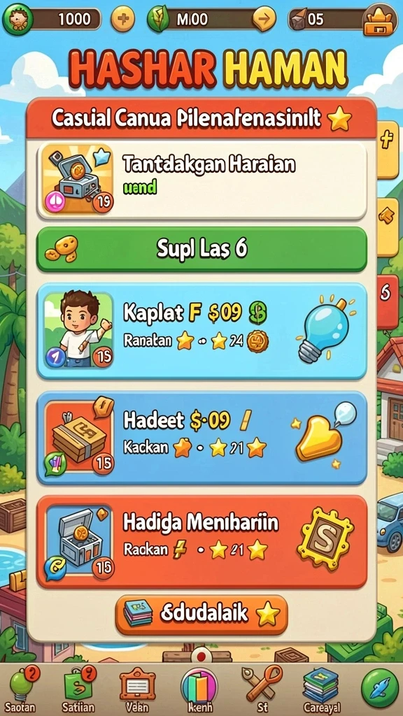 Fitur prediksi angka yang membantu pemain.