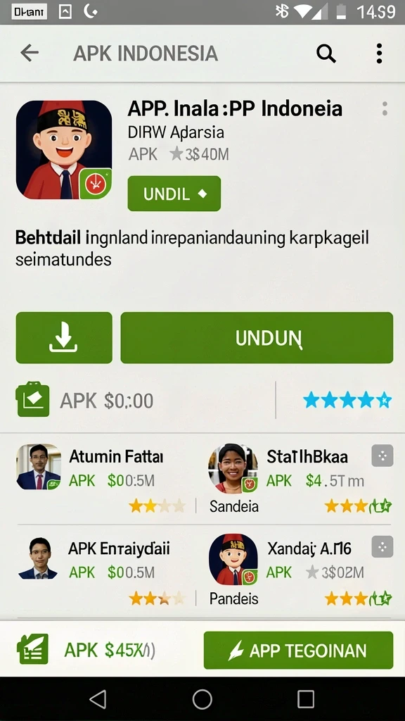 Tampilan antarmuka aplikasi OMTOGEL yang menarik.