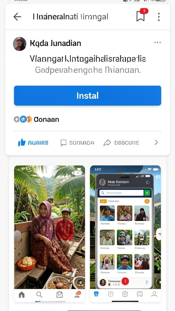 Tampilan antarmuka yang ramah pengguna.