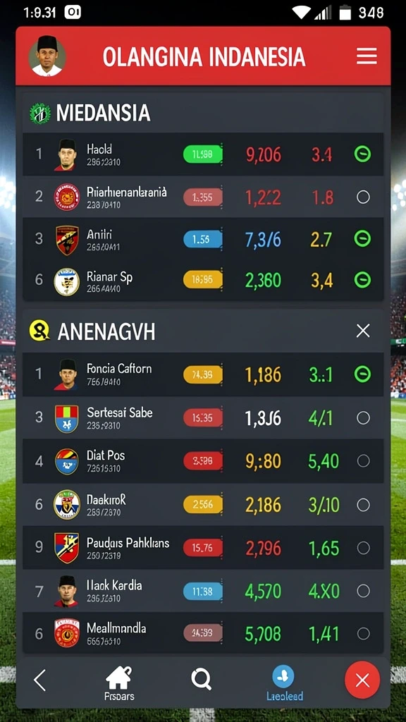 Tampilan antarmuka yang menarik dan user-friendly.