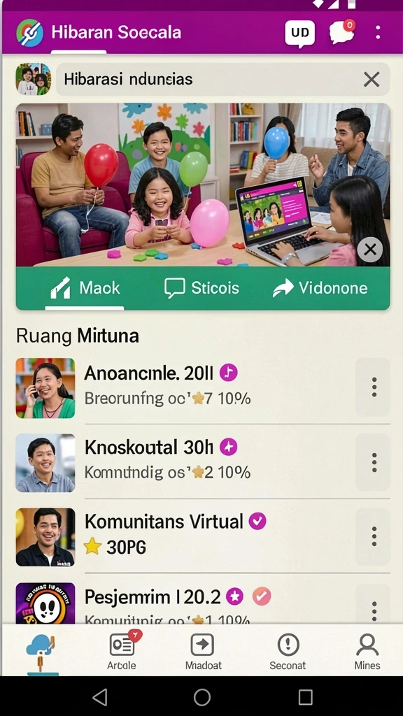 Screenshot menampilkan karakter utama dalam aksi.