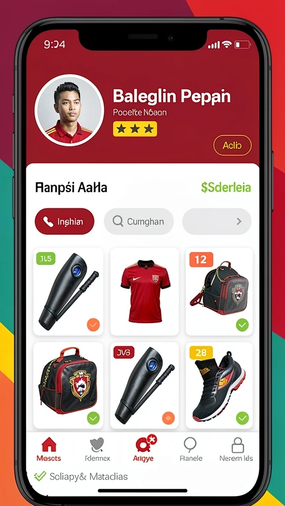 Tampilan antarmuka yang ramah pengguna pada RATU303.
