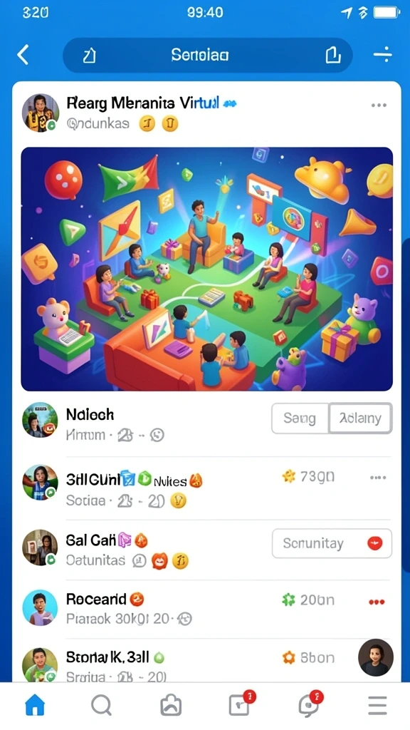 Contoh level yang menantang dan seru.