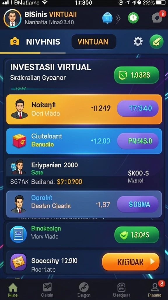 Screenshot dari misi petualangan yang mendebarkan.