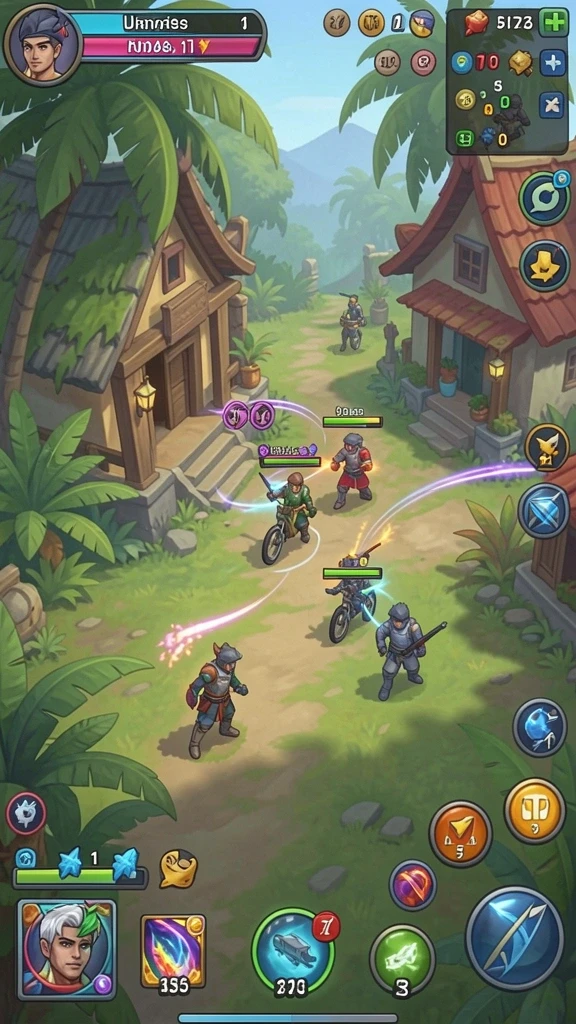 Mode multiplayer yang seru dan kompetitif.