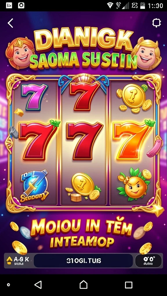 Beragam permainan slot dengan tema yang bervariasi.