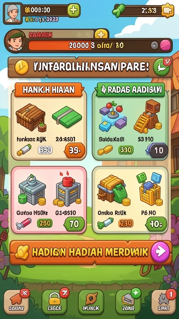 Fitur bonus yang menarik untuk meningkatkan peluang menang.
