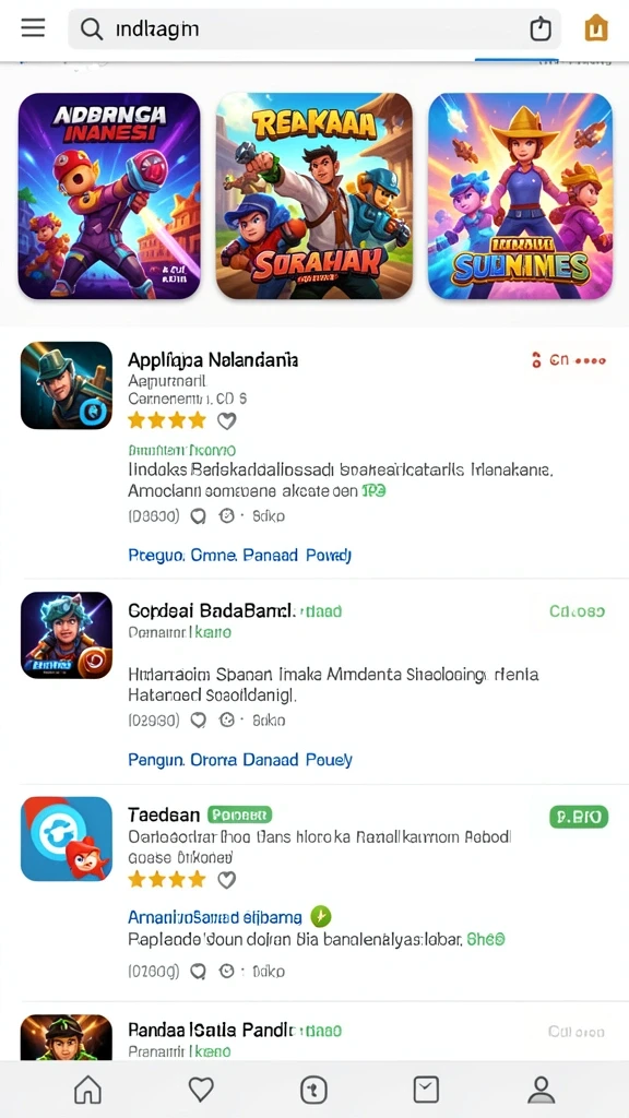 Tampilan antarmuka yang menarik dan mudah digunakan.